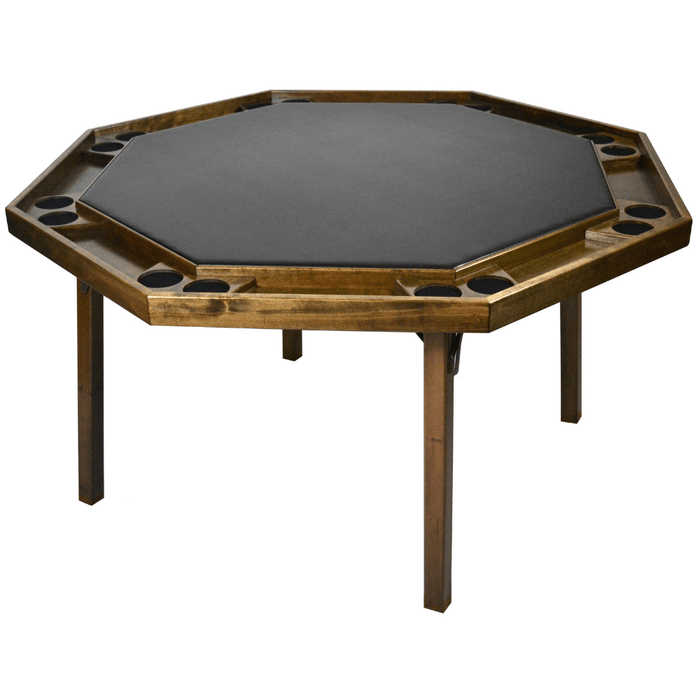 Kestell 8 Player 57" Maple Contemporary Folding Poker Table