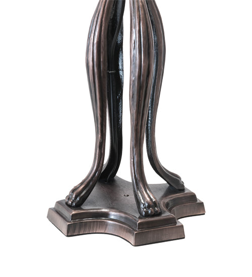 30" Meyda High Tiffany Honey Locust Table Lamp | 149748