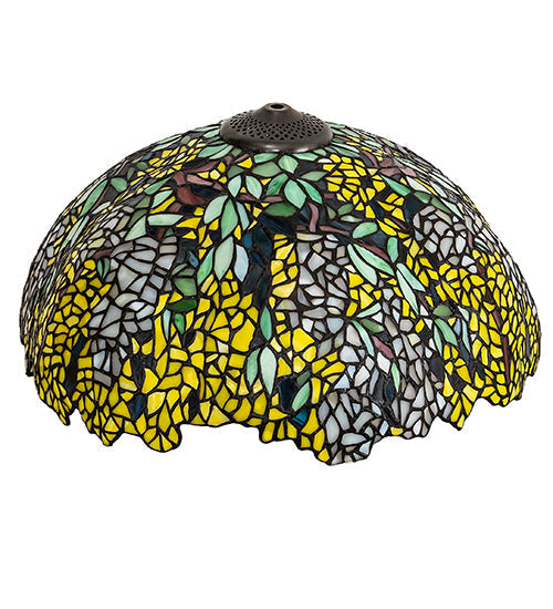 16" Meyda Wide Tiffany Laburnum Shade | 157256