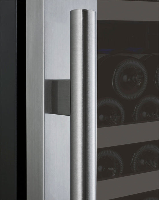 Allavino 24" Wide FlexCount II Tru-Vino 177 Bottle Single Zone Stainless Steel Wine Refrigerator