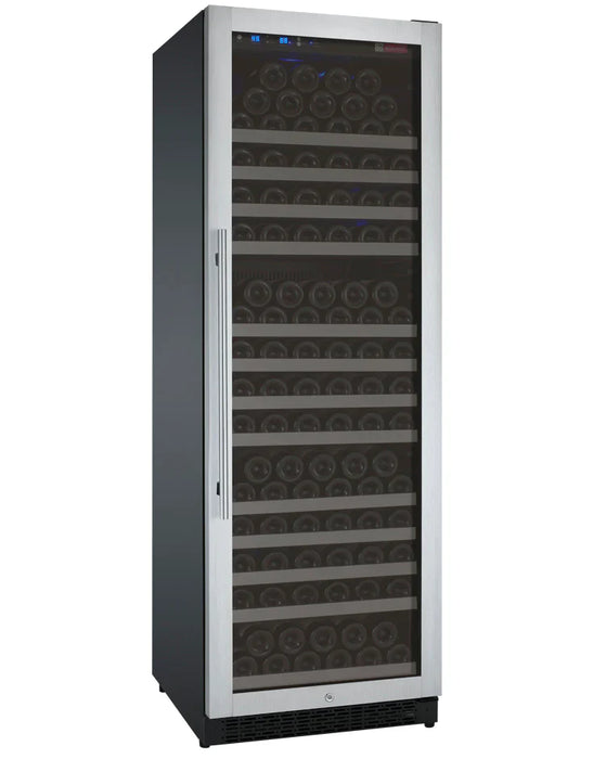 Allavino 24" Wide FlexCount II Tru-Vino 177 Bottle Single Zone Stainless Steel Wine Refrigerator