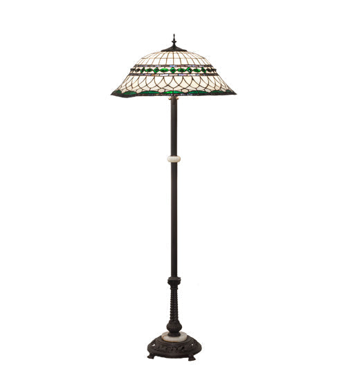 62" Meyda High Tiffany Roman Floor Lamp | 189107