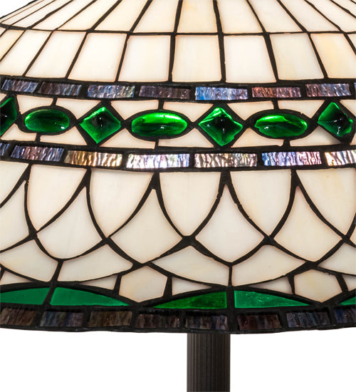 62" Meyda High Tiffany Roman Floor Lamp | 189107