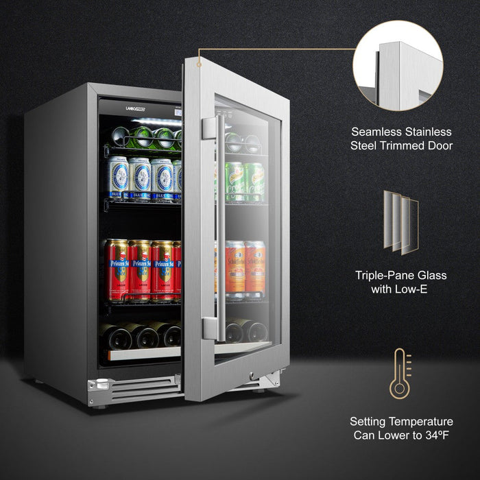 Lanbo 118 Can Beverage Cooler