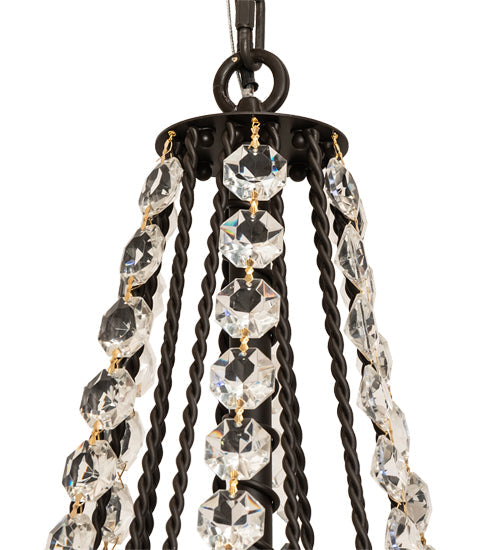 56" Wide Amaury 21 Light Three Tier Chandelier