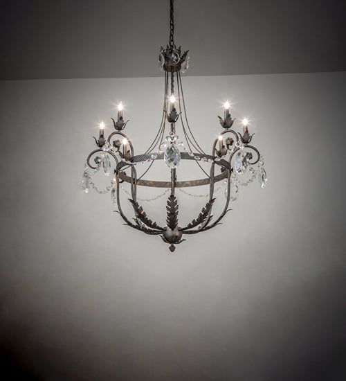 40" Wide Antonia 8 Light Chandelier