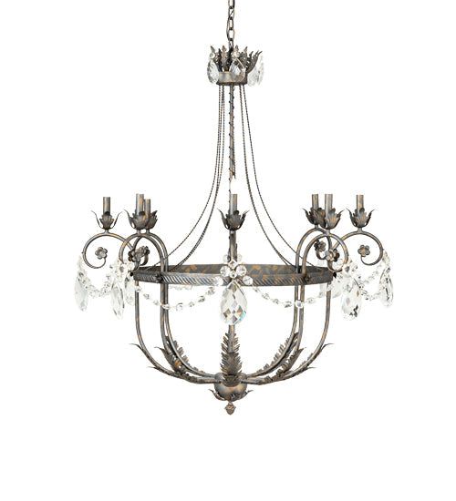 40" Wide Antonia 8 Light Chandelier