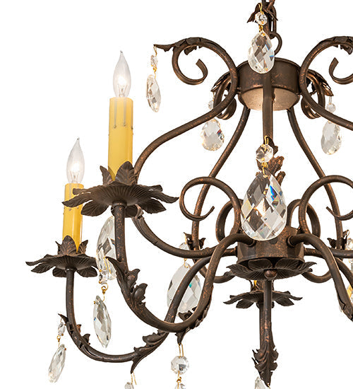 24" Wide Chantilly 5 Light Chandelier | 256731