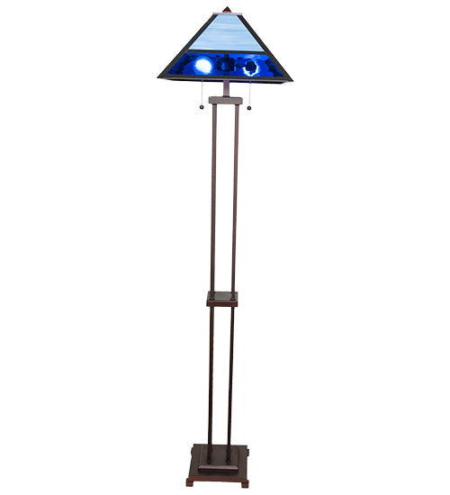 62" High Split Mission Floor Lamp