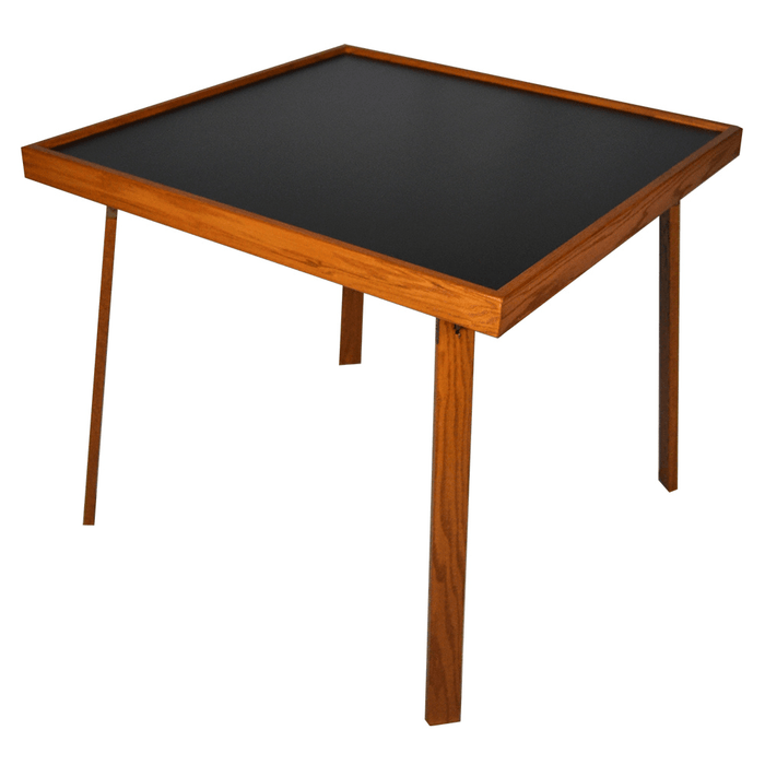 Kestell 35" Oak Folding Domino Table