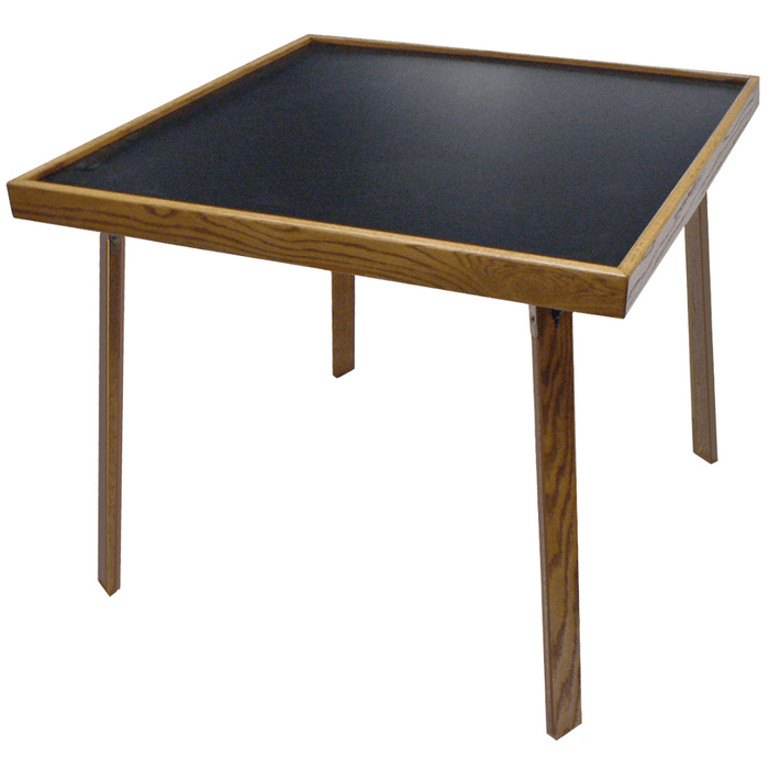 Kestell 35" Oak Folding Domino Table