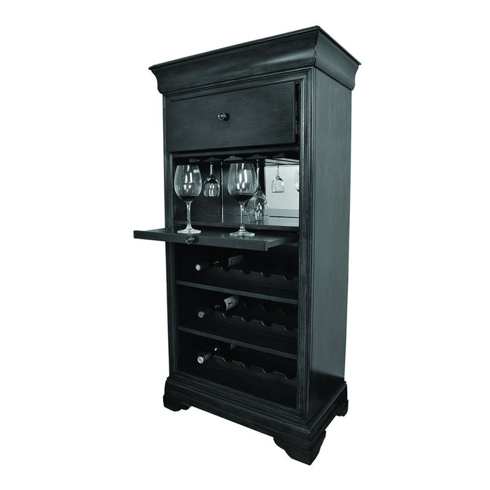 Ram Game Room Bar Cabinet With Wine Rack