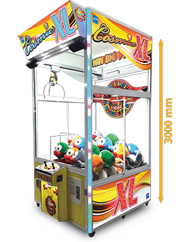 Elaut Cosmic XL Bonus Game Crane Claw Machine Arcade Game