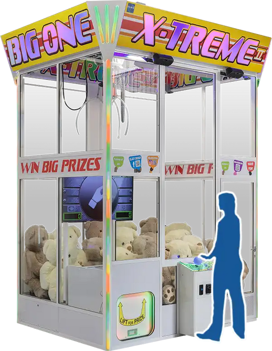 Elaut Big One Extreme II Crane Claw Machine Arcade Game