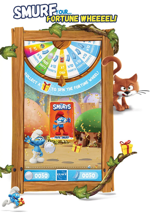 Elaut The Smurfs Coin Pusher 2 Player