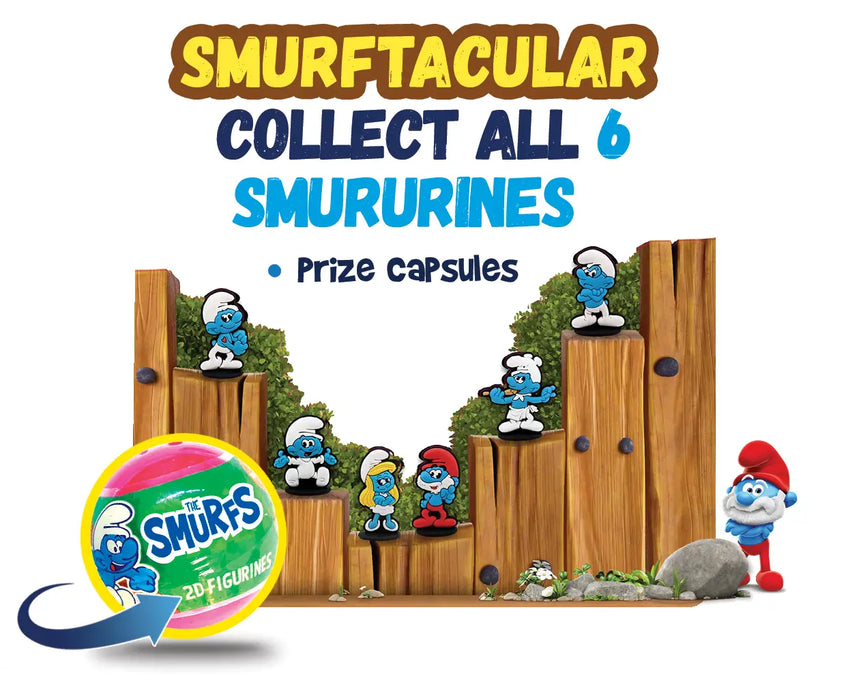 Elaut The Smurfs Coin Pusher 2 Player