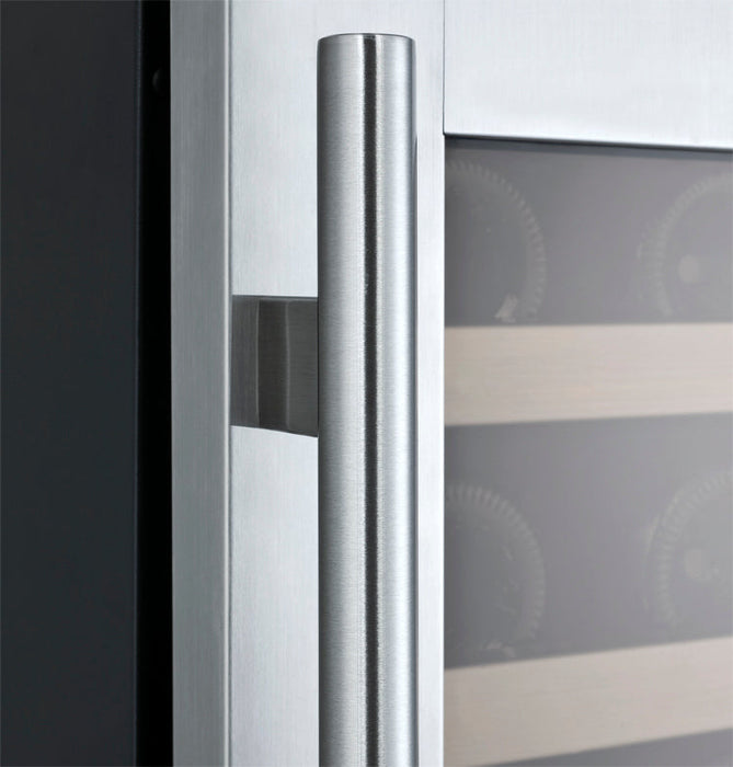 Allavino FlexCount Series 56 Bottle Dual Zone Built-In Wine Refrigerator with Stainless Steel Door