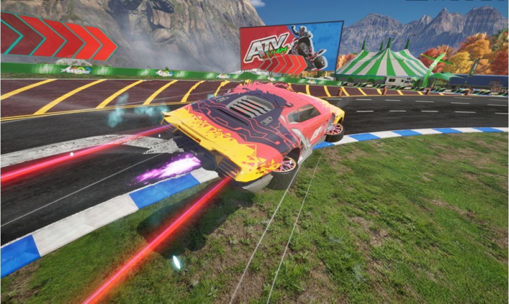 SEGA Arcade Apex Rebels Racing Arcade Game