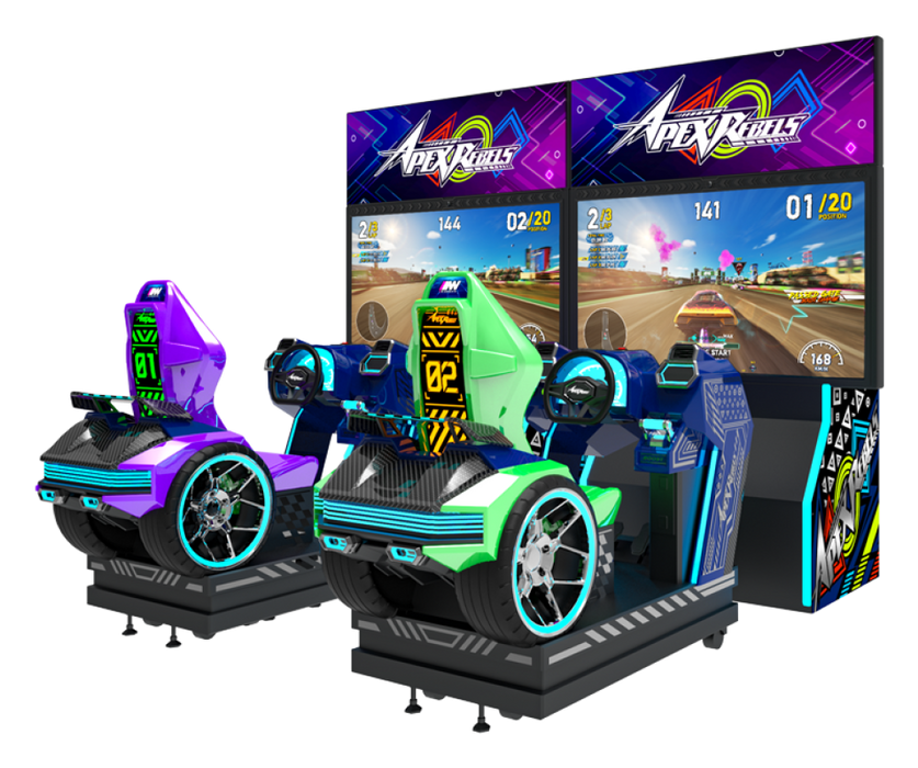 SEGA Arcade Apex Rebels Racing Arcade Game