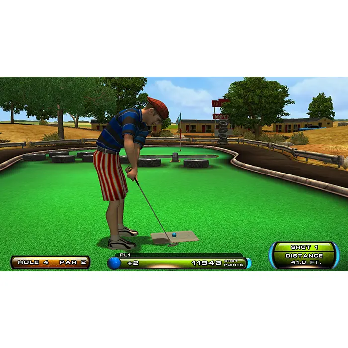 Incredible Technologies Arcade Collection Golden Tee Power Putt Golf Bowling Combo