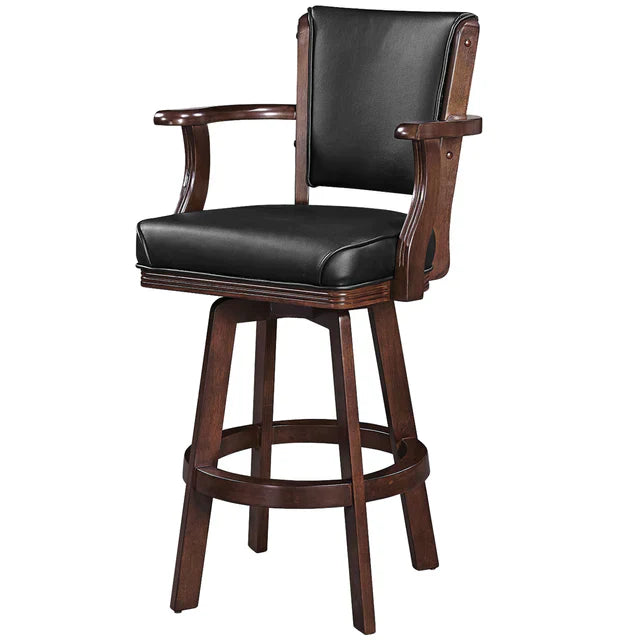 Ram Game Room Swivel Barstool With Arms