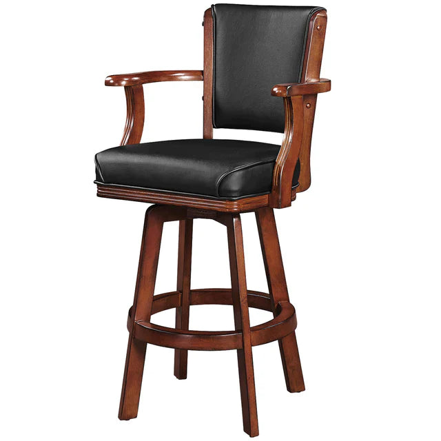 Ram Game Room Swivel Barstool With Arms