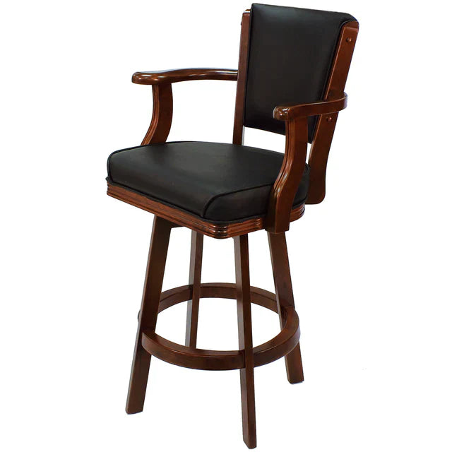 Ram Game Room Swivel Barstool With Arms