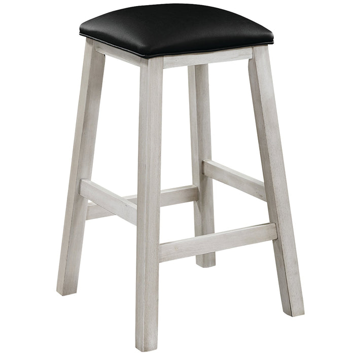 Ram Game Room Square Backless Barstool