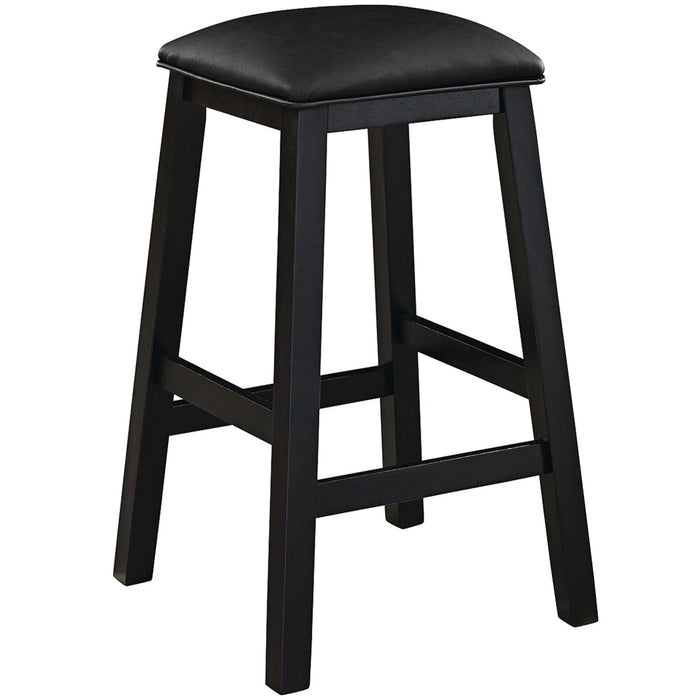 Ram Game Room Square Backless Barstool