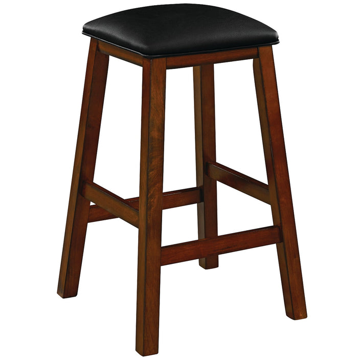 Ram Game Room Square Backless Barstool