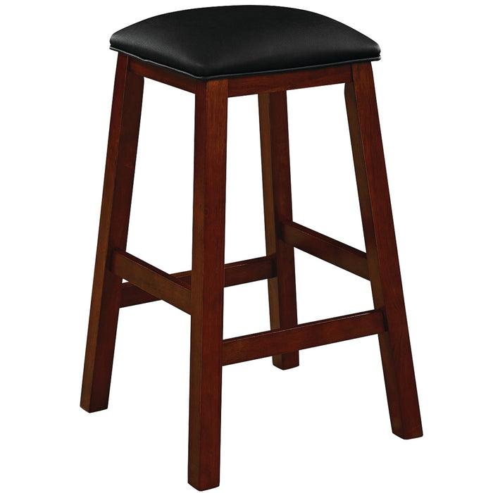 Ram Game Room Square Backless Barstool