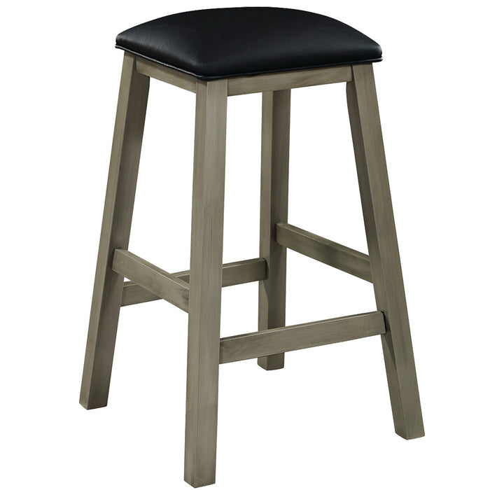 Ram Game Room Square Backless Barstool