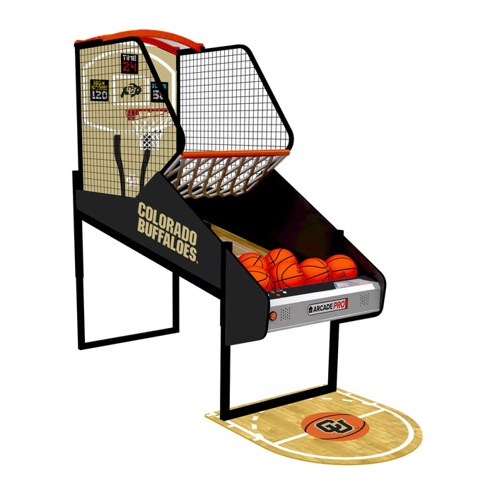 Colorado Buffaloes Hoops Pro Basketball Home Arcade Game