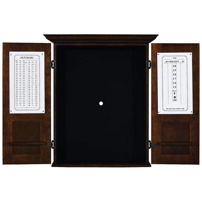 Ram Game Room Dartboard Cabinet Square