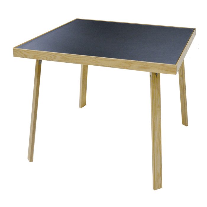 Kestell 35" Oak Folding Card Table