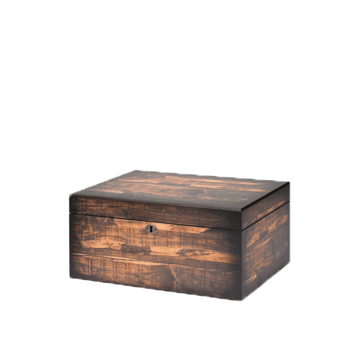 Adirondack (Sm) Desktop Cigar Humidor | Holds 50 Cigars