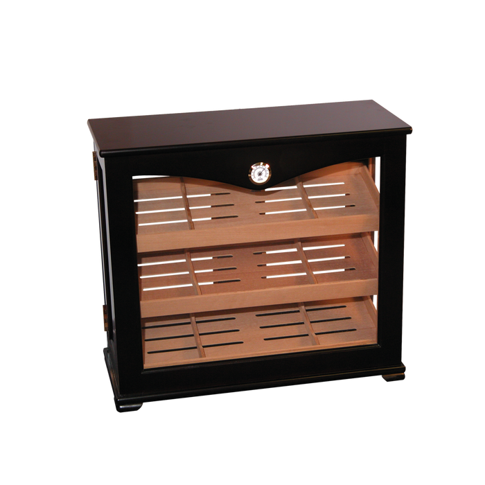 Point of Sale Display Cabinet Cigar Humidor | Holds 200 Cigars