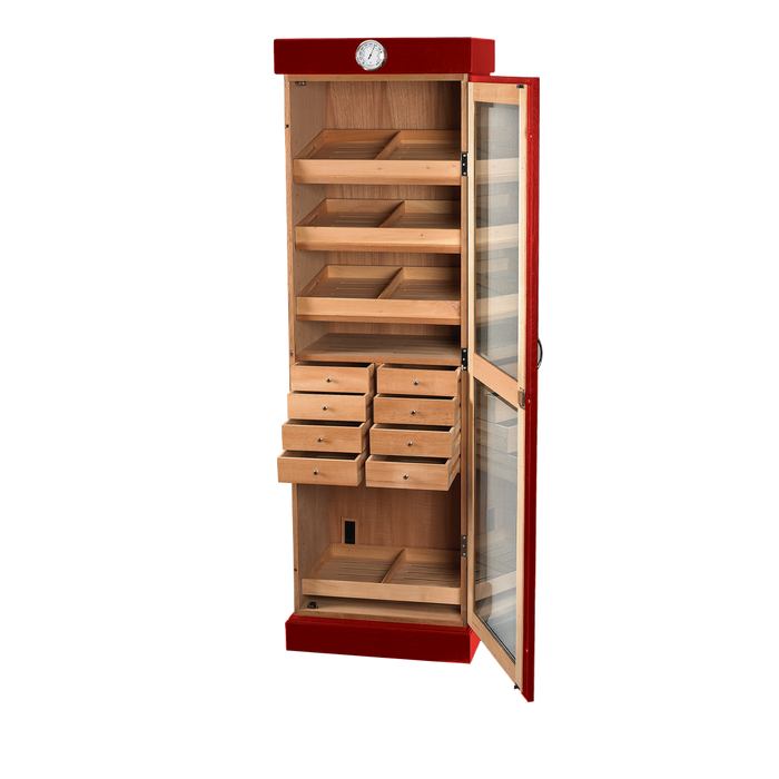 Humidor Supreme Cigar Humidor Tower Cabinet | Holds 2000 Cigars