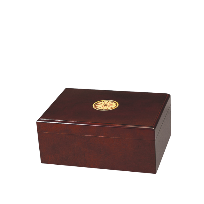 Sao Paolo Desktop Cigar Humidor | Holds 75 Cigars