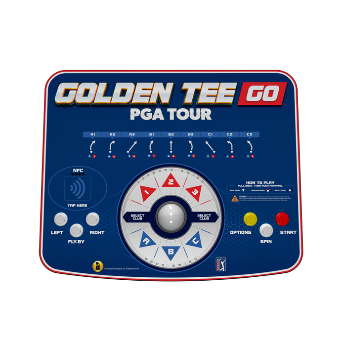 Incredible Technologies Golden Tee Go PGA TOUR Edition