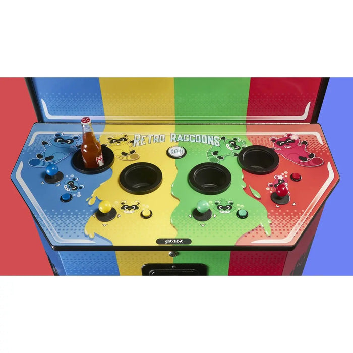 Incredible Technologies Retro Raccoons Home Arcade Game