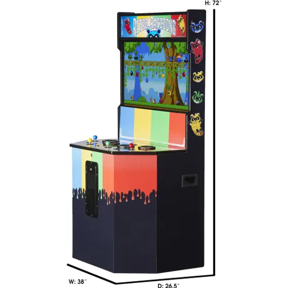 Incredible Technologies Retro Raccoons Home Arcade Game