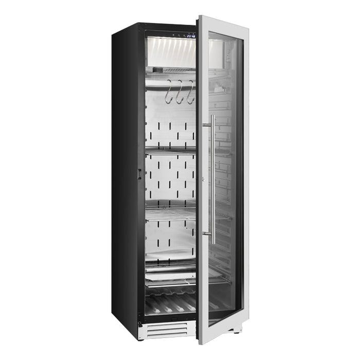 Glass Door Home and Commercial Upright Steak Ager Refrigerator - KingsBottle KBU180SA