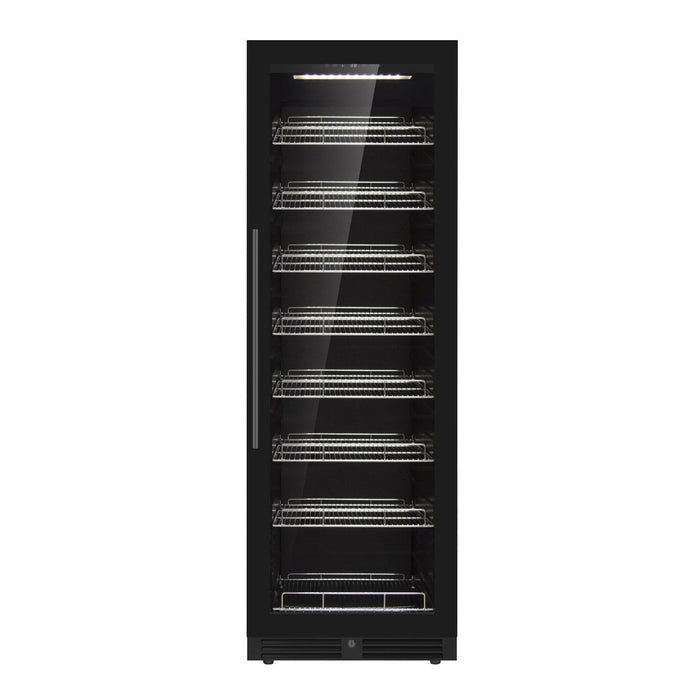 Large Beverage Refrigerator With Low-E Glass Door - KingsBottle KBU425BX