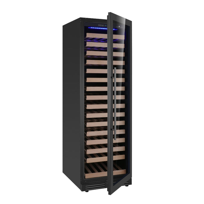 Upright Single Zone Large Wine Cooler With Low-E Glass Door - KingsBottle KBU425WX