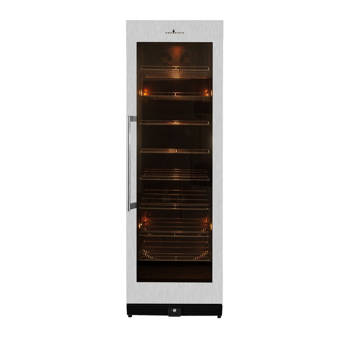 72" Large Beverage Refrigerator With Clear Glass Door - KingsBottle KBU170BX