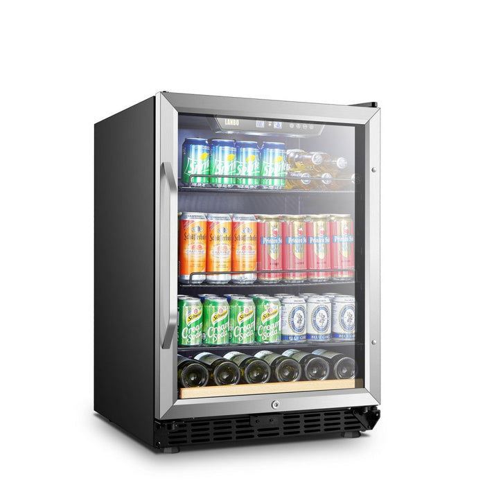 Lanbo 110 Can 6 Bottle Wine & Beverage Cooler