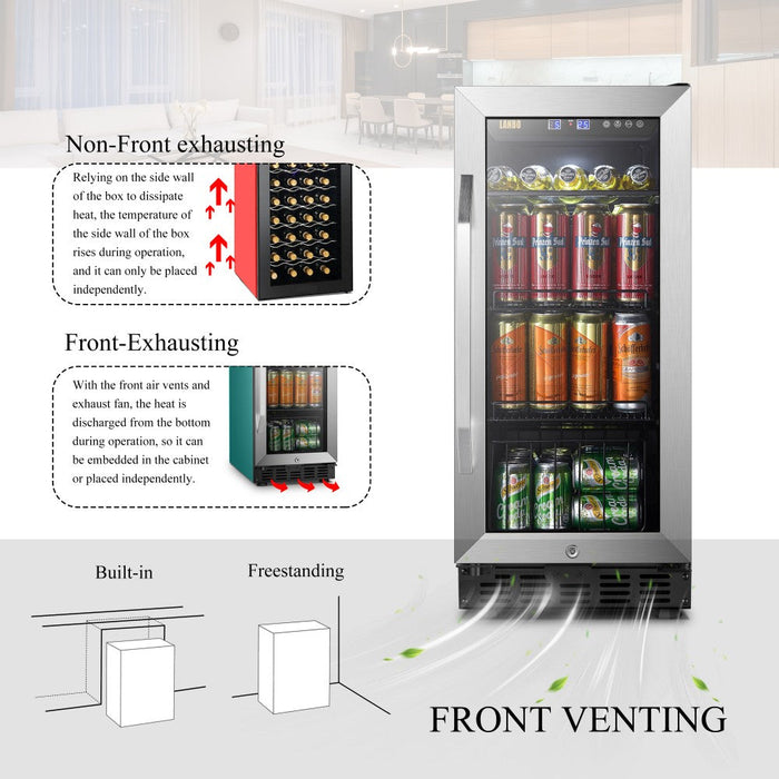 Lanbo 70 Can Beverage Refrigerator