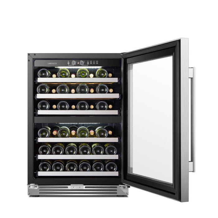 LanboPro 44 Bottle Dual Zone Wine Cooler