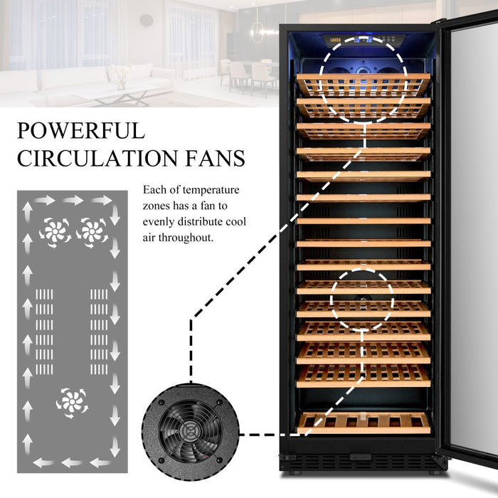 Lanbo 171 Bottle Single Zone Wine Cooler